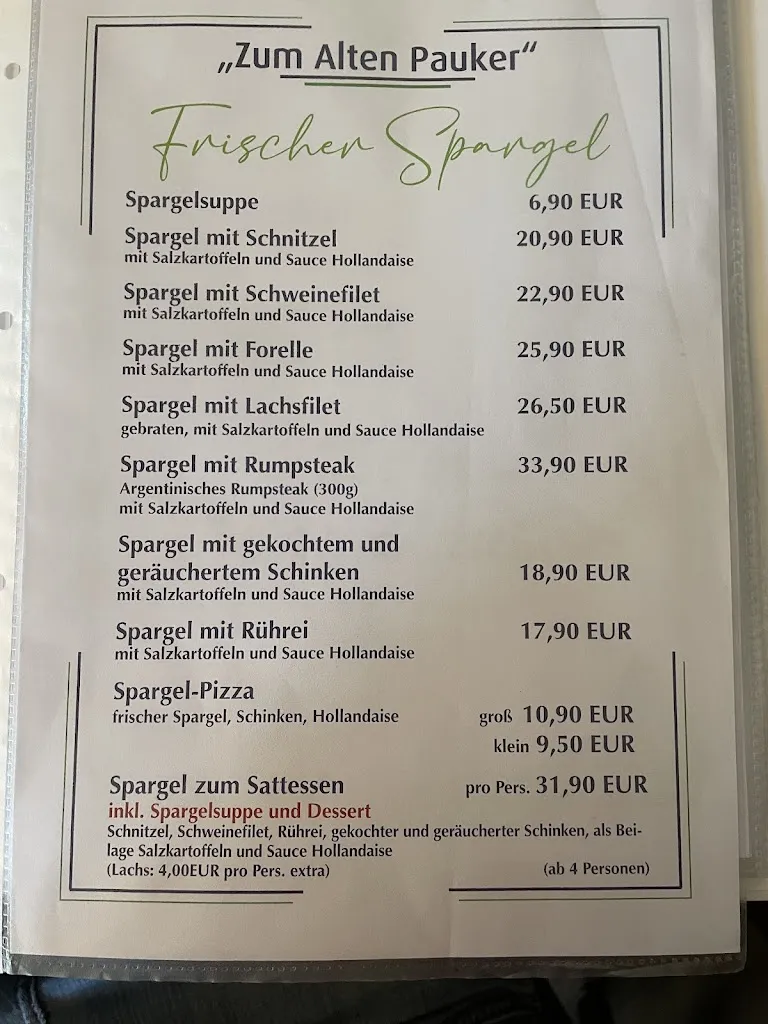 Menu_Restaurant Zum alten Pauker_Alfhausen_image_1