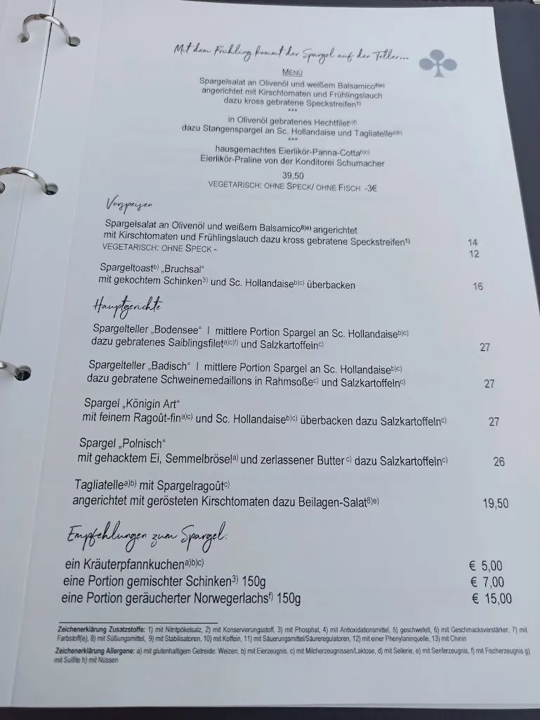 Menu_Landgasthof Kreuz_Konstanz_immagine_1