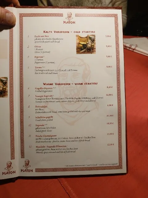 Menu_Restaurant Platon_Garbsen_image_1