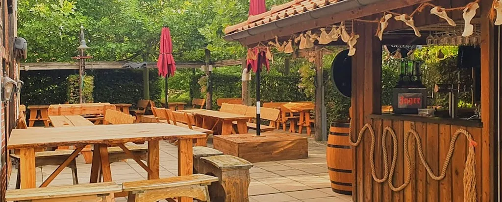 Biergarten vom "EXCALIBUR" in Algermissen nahe Hannover restaurant in Algermissen