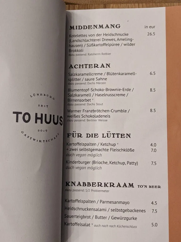Menu_TO HUUS Gastwirtschaft Lüneburg_Lüneburg_image_2