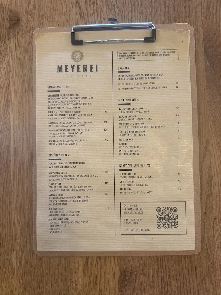 Menu_Meyerei Lüneburg_Lüneburg_immagine_1