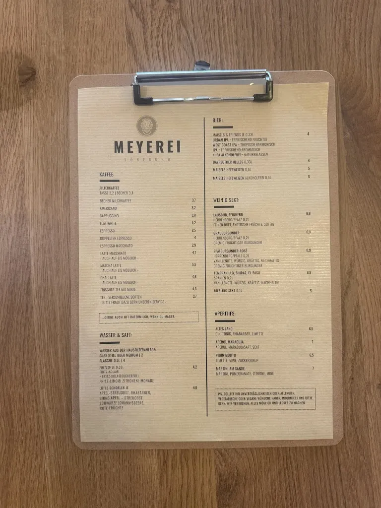 Menu_Meyerei Lüneburg_Lüneburg_immagine_2