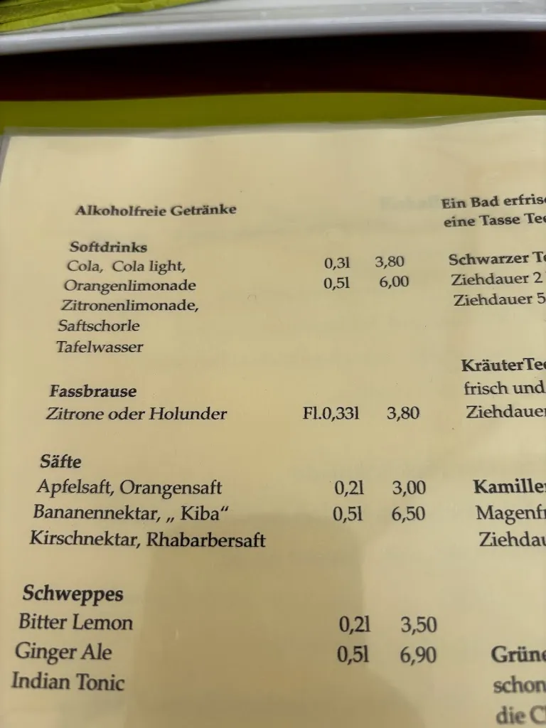 Menu_Das Kleine Restaurant am historischen Hafen_Lüneburg_image_1