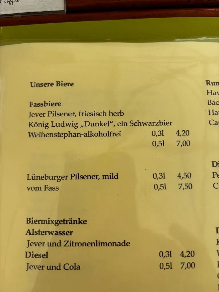 Menu_Das Kleine Restaurant am historischen Hafen_Lüneburg_image_2