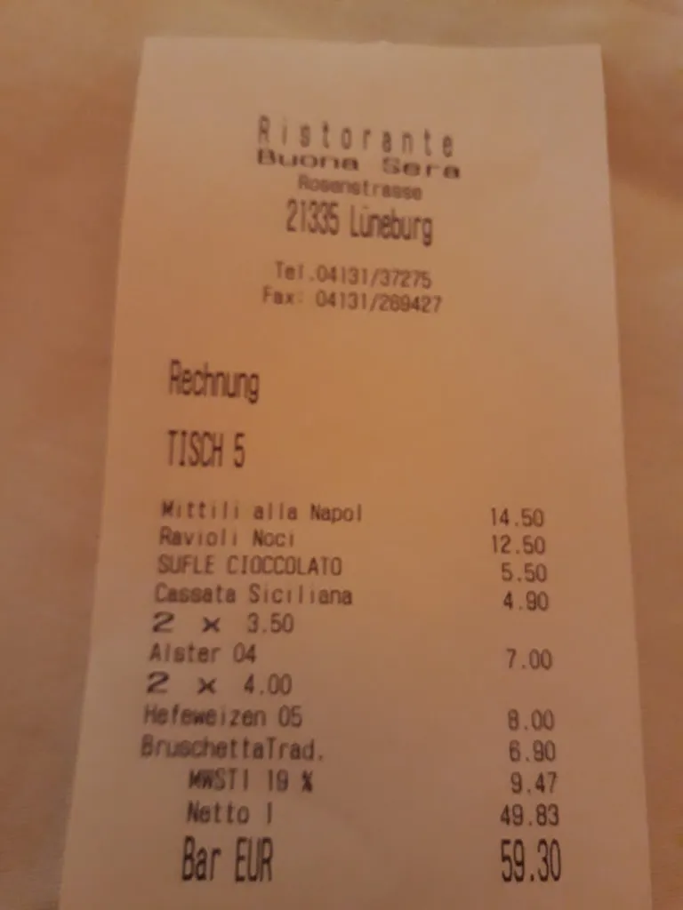 Menu_Ristorante Buona Sera Lüneburg_Lüneburg_immagine_3