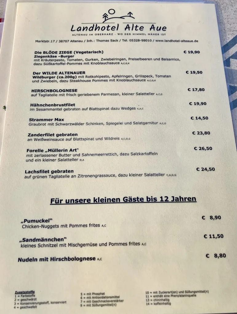 Menu_Restaurant Aue Stuben im Landhotel Alte Aue_Altenau_image_4