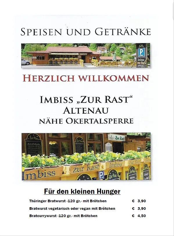 Menu_Imbiss zur Rast_Altenau_immagine_1