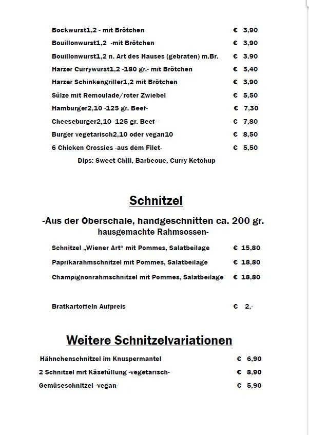 Menu_Imbiss zur Rast_Altenau_immagine_3