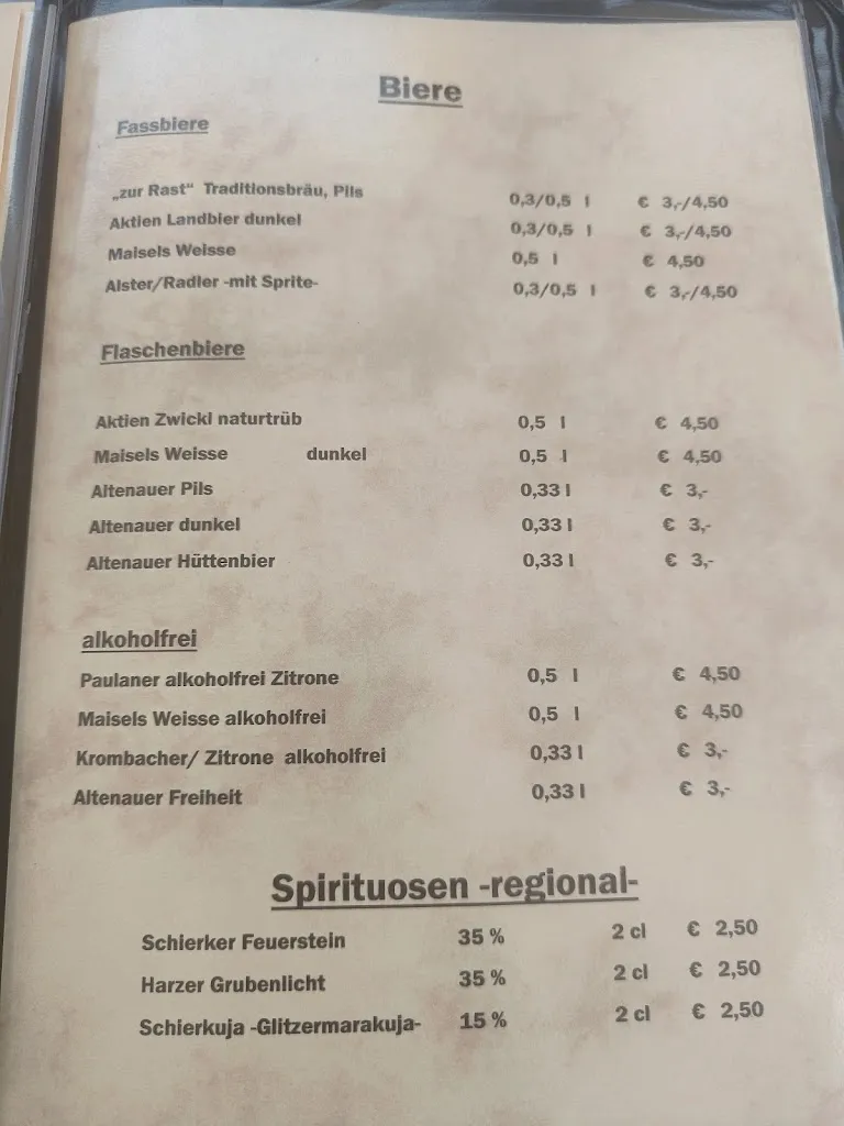 Menu_Imbiss zur Rast_Altenau_immagine_4