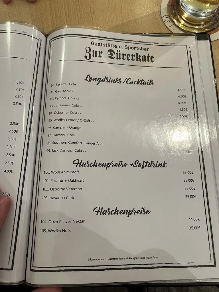Menu_Zur Dürerkate_Lehrte_image_1
