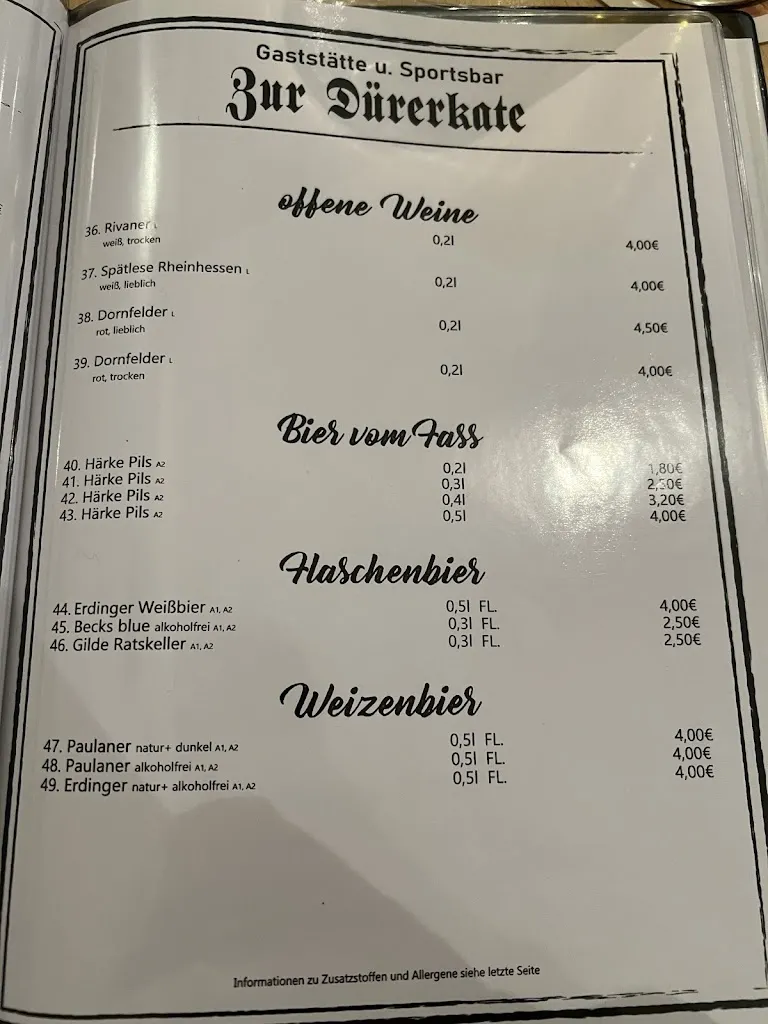 Menu_Zur Dürerkate_Lehrte_image_2