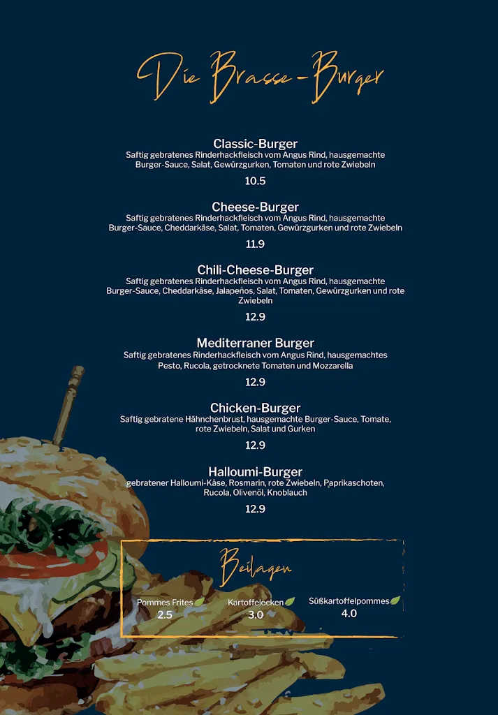 Menu_Brasserie Classic_Lehrte_immagine_1