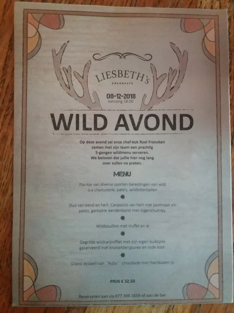Menu_Liesbeth's Grand Café_Netherlands_image_3
