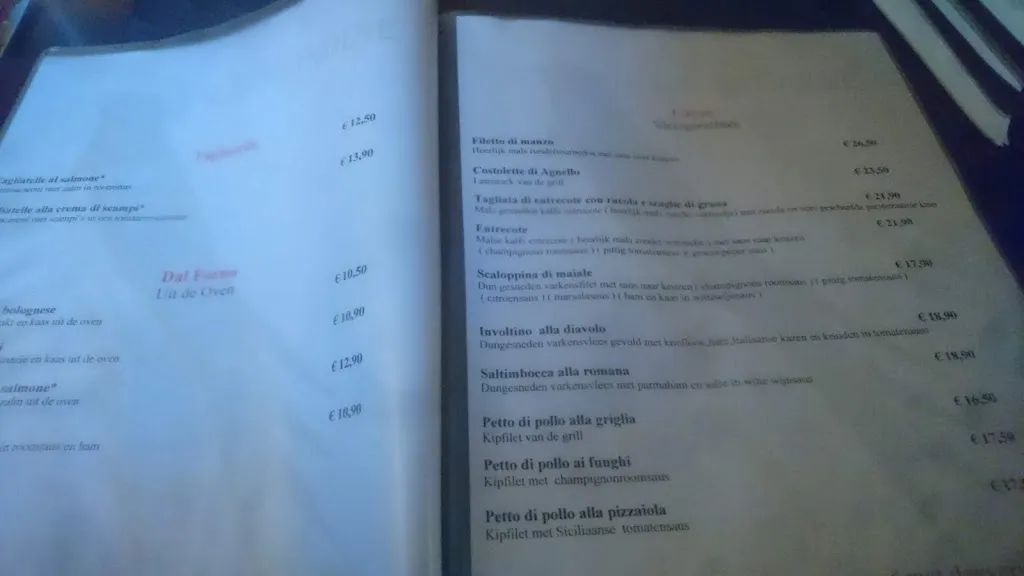 Menu_La Rondine_Netherlands_image_4