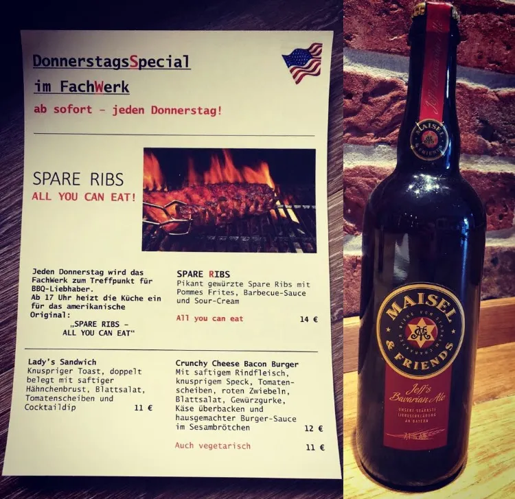 Menu_Restaurant FachWerk_Wald_immagine_2