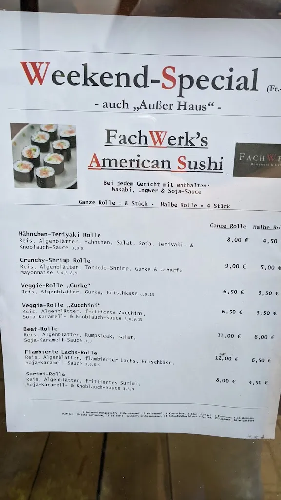 Menu_Restaurant FachWerk_Wald_immagine_3