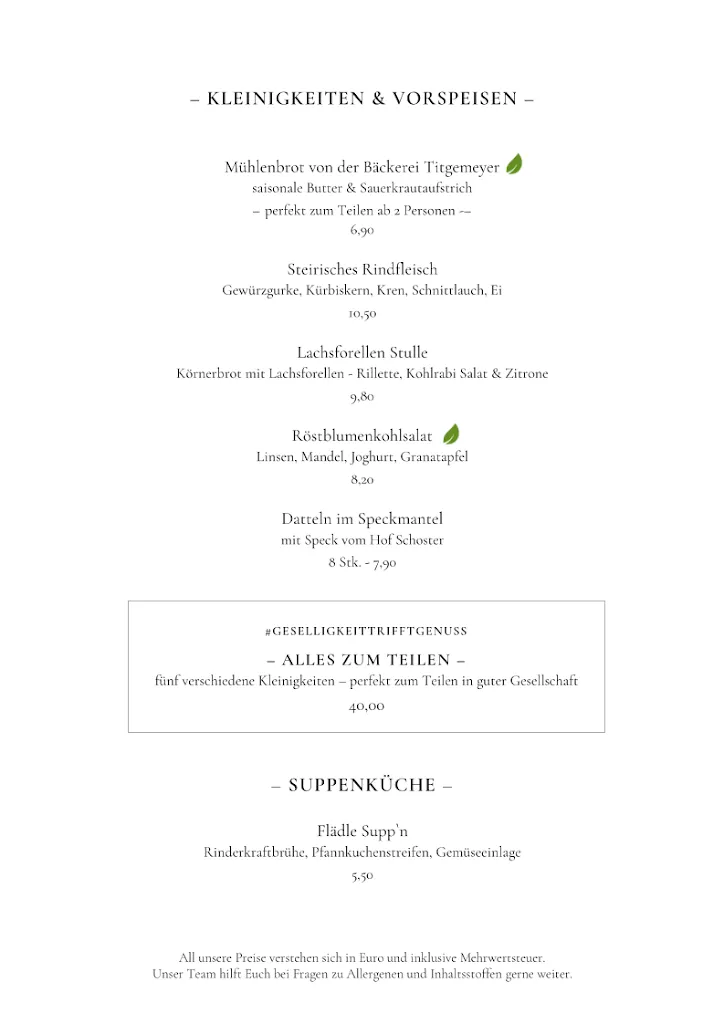 Menu_Ahrens Kaffeemühle - Fachwerk & Gasthaus_Essen_image_1