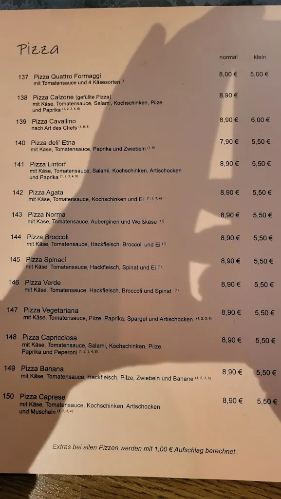 Menu_Gaststätte Il Cavallino_Essen_image_3