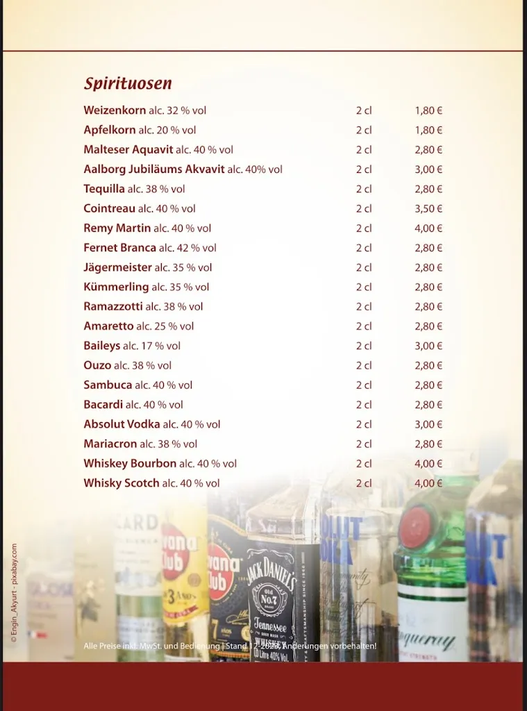 Menu_Gaststätte Grafschafter Stube_Bentheim_image_1