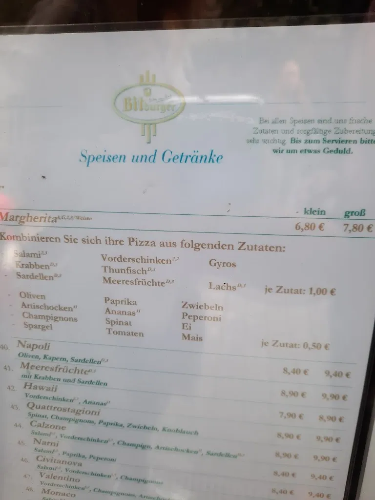 Menu_La Vita Pizzeria_Bentheim_immagine_1
