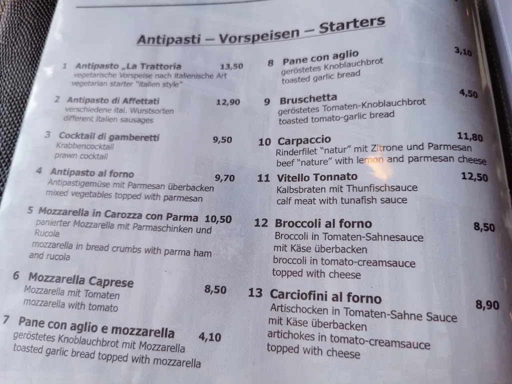 Menu_La Trattoria_Fallingbostel_image_1