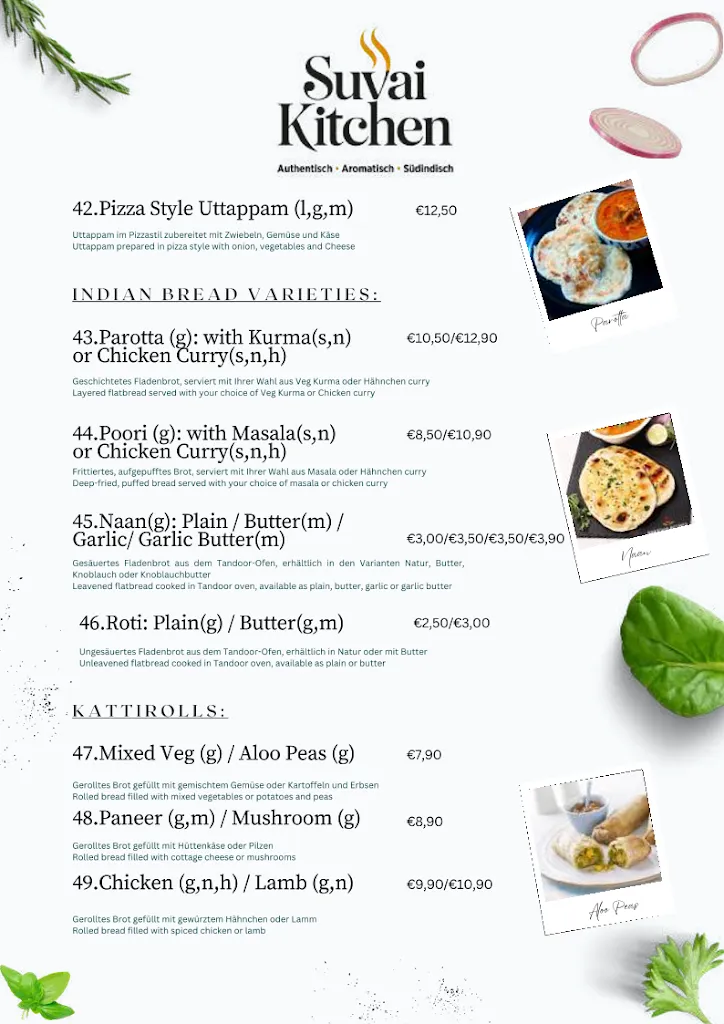 Menu_Suvai Kitchen_Fallingbostel_immagine_4