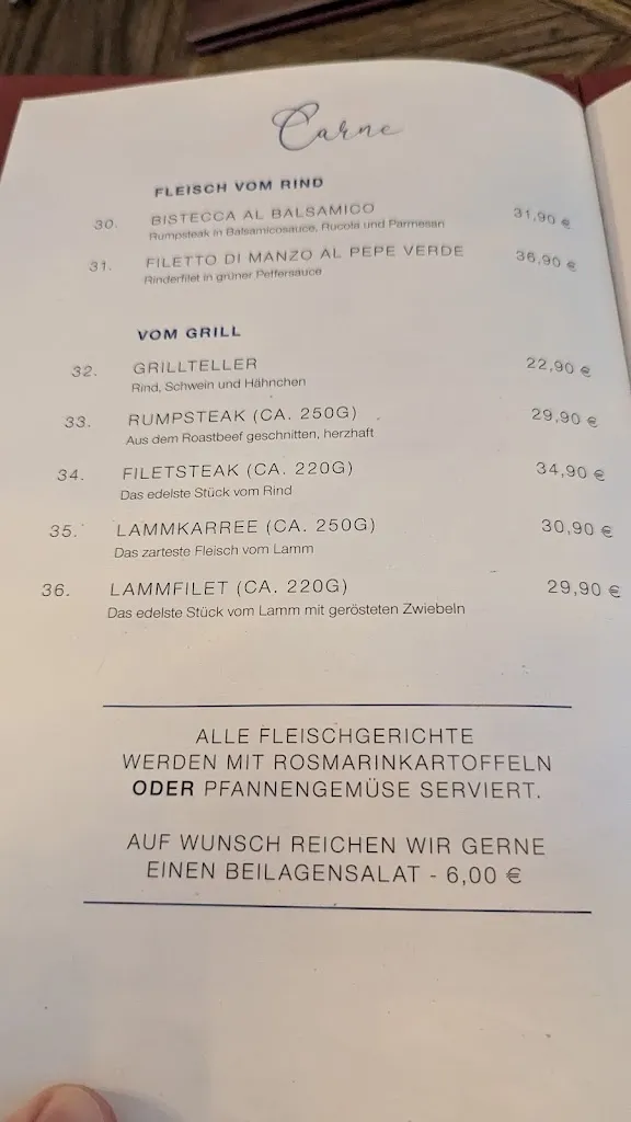 Menu_Ristorante La Dolce Vita cucina italiana in Aurich_Aurich_image_3