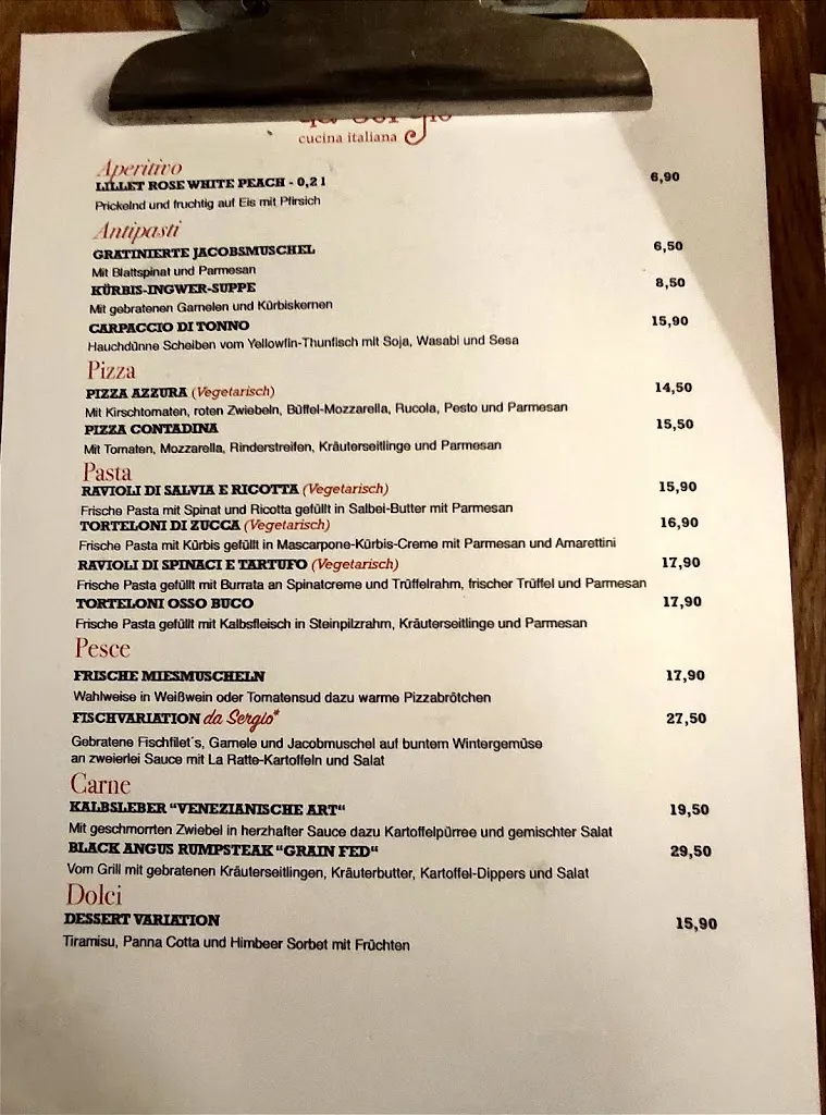 Menu_Ristorante da Sergio Aurich_Aurich_image_2