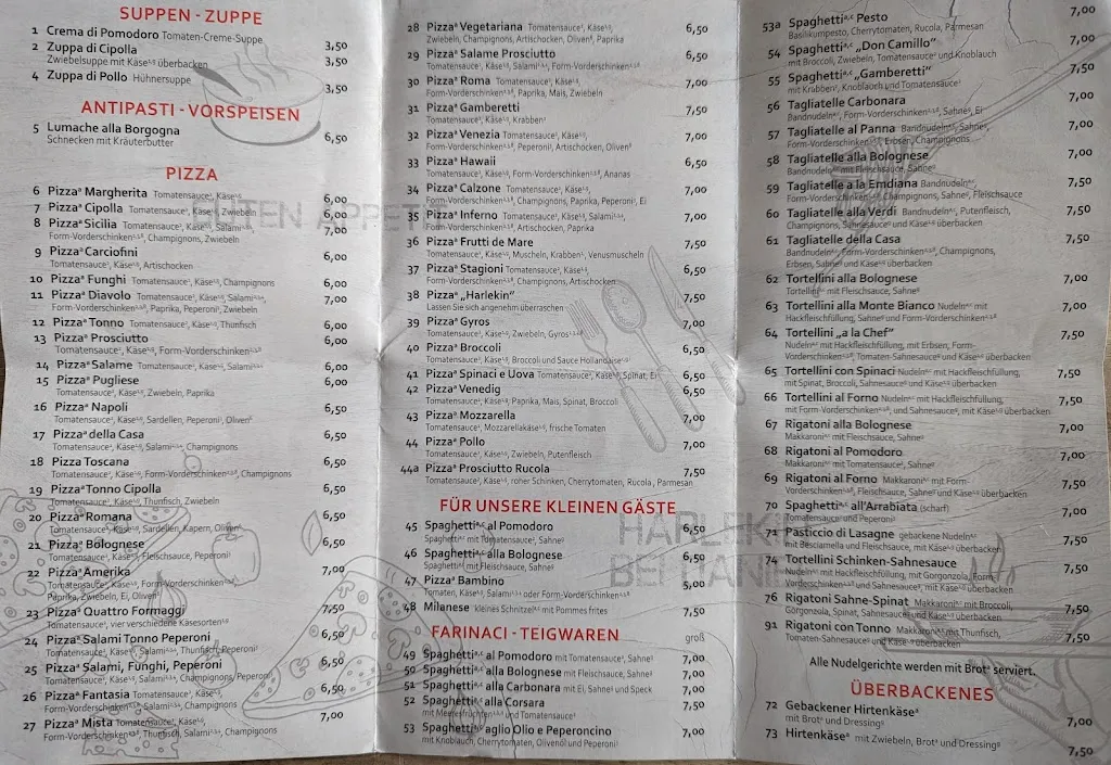 Menu_Pizzeria Harlekin_Aurich_image_1