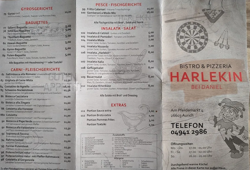 Menu_Pizzeria Harlekin_Aurich_image_2