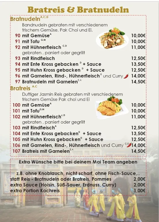Menü_Mai Restaurant Aurich_Aurich_Bild_2
