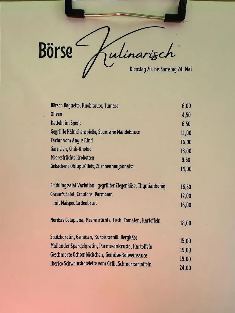 Menu_Zur Börse_Aurich_immagine_3