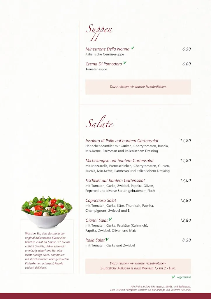 Menü_Ristaurante Pizzeria Michelangelo_Aurich_Bild_3