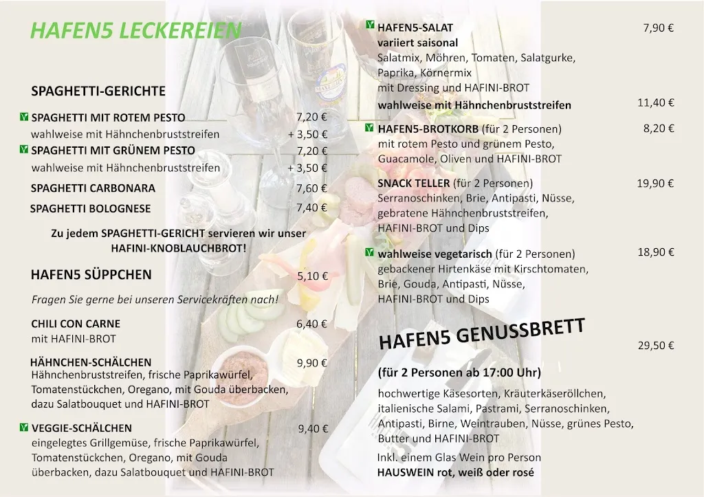 Menu_Hafen5 Kaffeerösterei und Kontor, Café_Aurich_immagine_2