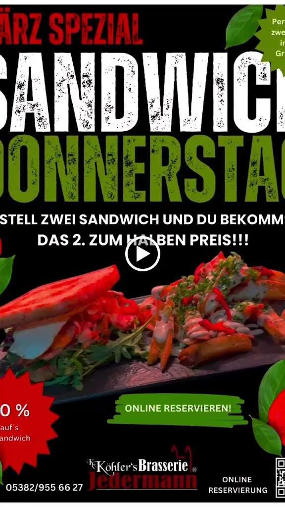 Köhler's Brasserie Jedermann_Gandersheim_slider_image_2