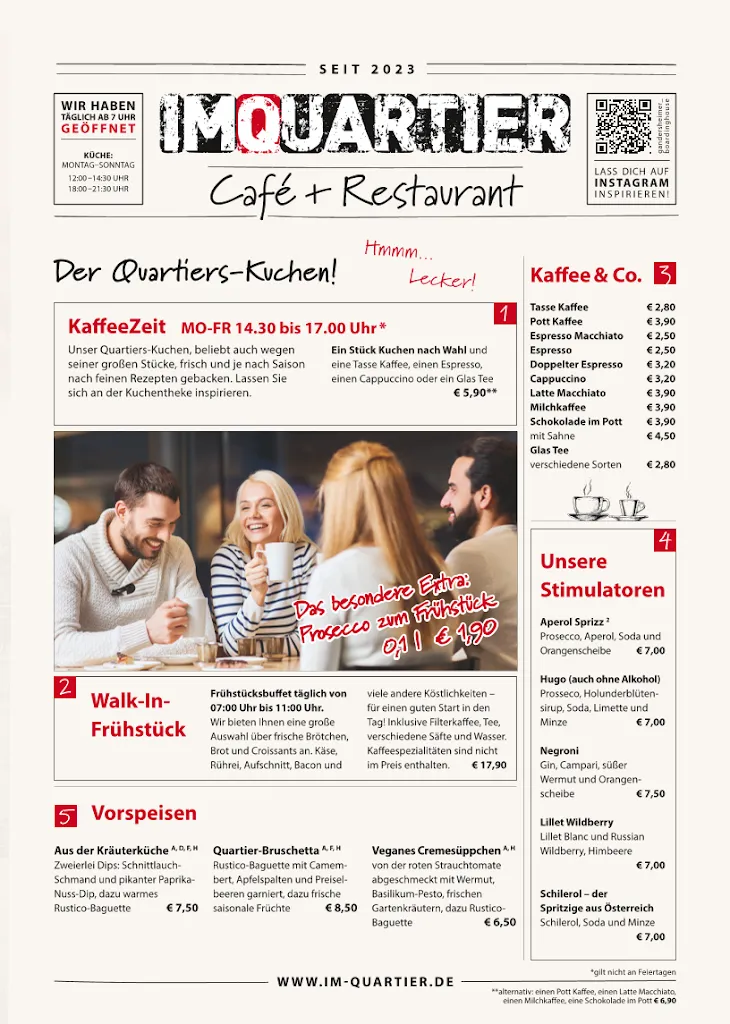 Menu_ImQuartier Café & Restaurant_Gandersheim_immagine_2