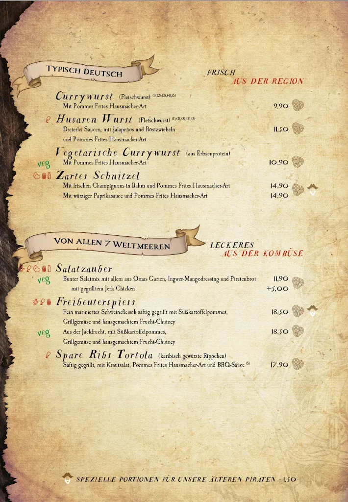 Menu_Restaurant Franks Piraterie_Gandersheim_immagine_3