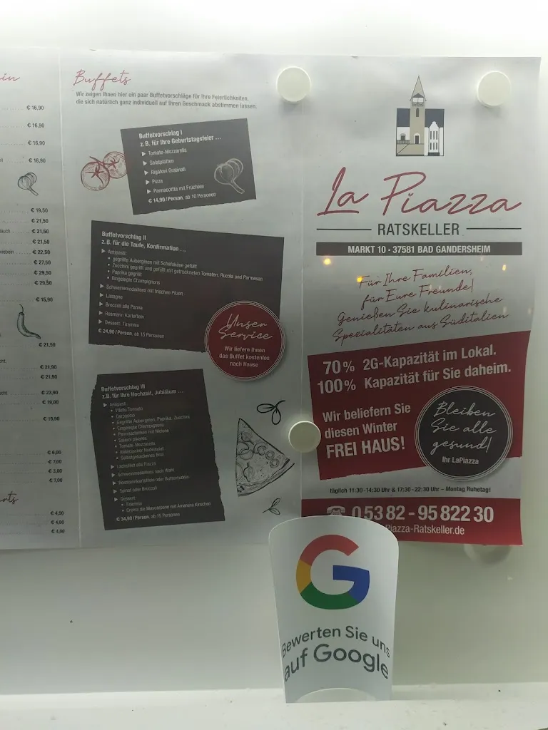 Menu_Ratskeller „La Piazza“_Gandersheim_image_4