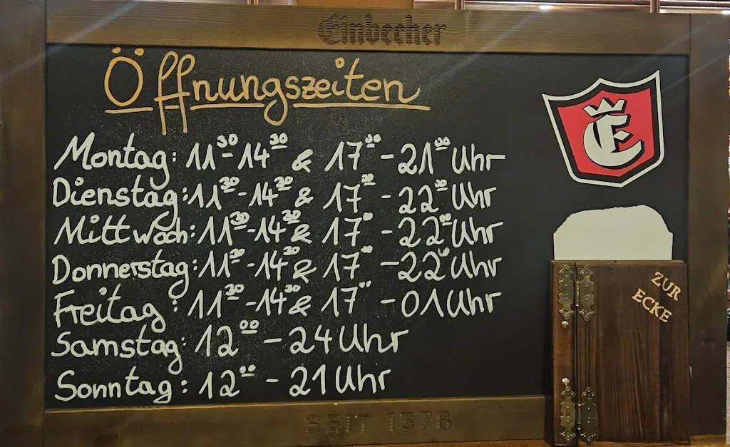 Menu_ZUR ECKE NAPOLI SEIT 1866_Gandersheim_immagine_1