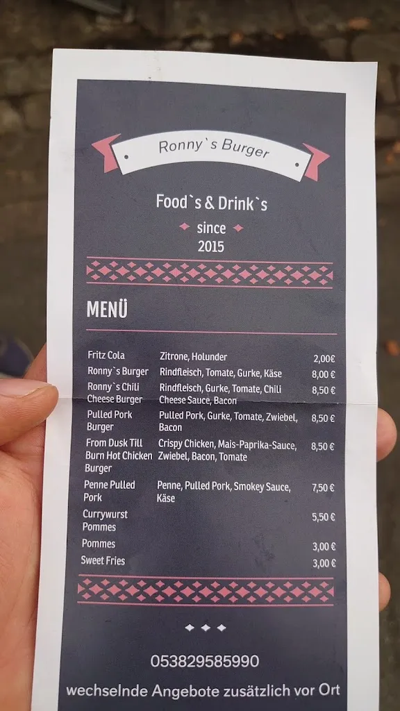 Menu_Ronny's Burger_Gandersheim_image_2