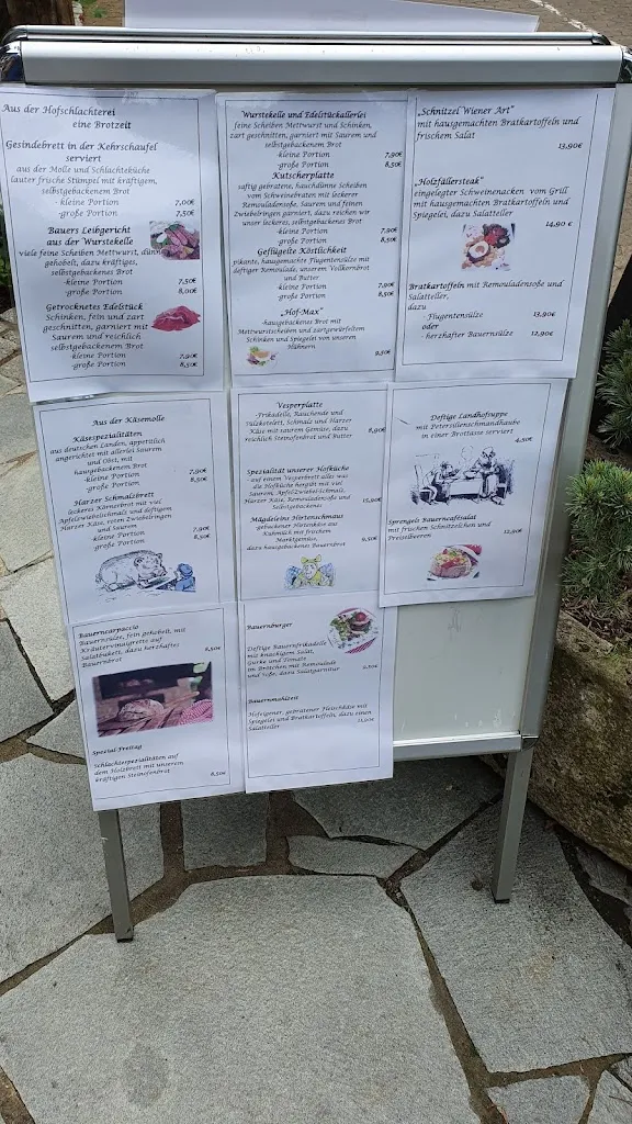 Menu_Bauerncafe und Ferienhaus Sprengel_Gandersheim_image_1