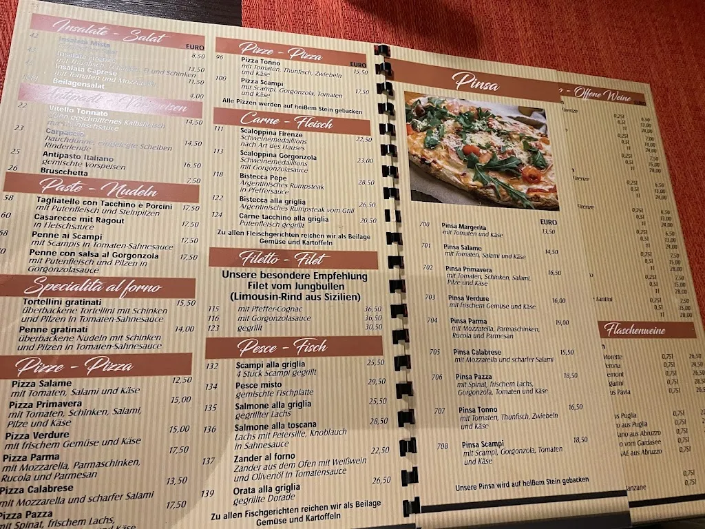 Menu_Ristorante Vinotheka Firenze - Bad Harzburg_Harzburg_image_1