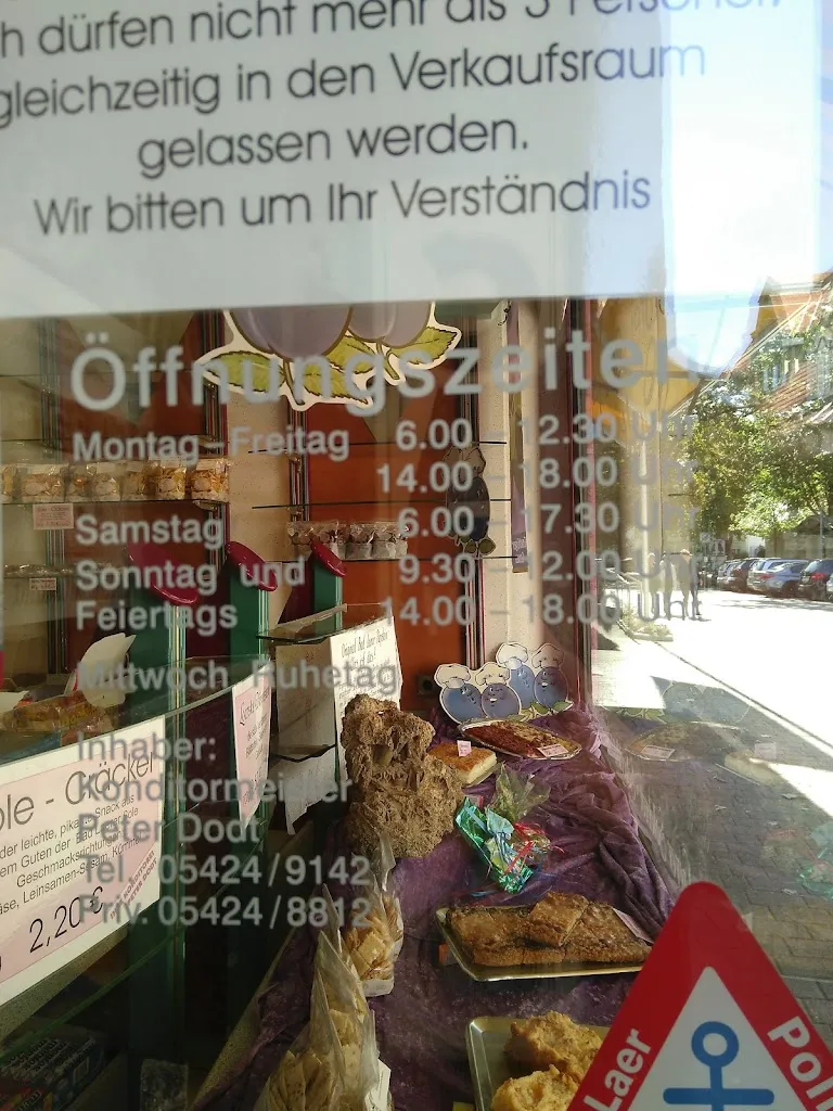 Menu_Konditorei-Café Peter Dodt_Laer_immagine_1