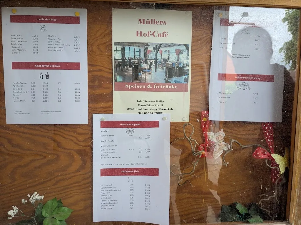 Menu_Müllers Hof-Cafe u. Bacchus-Keller - Eilert Müller_Harz_image_1
