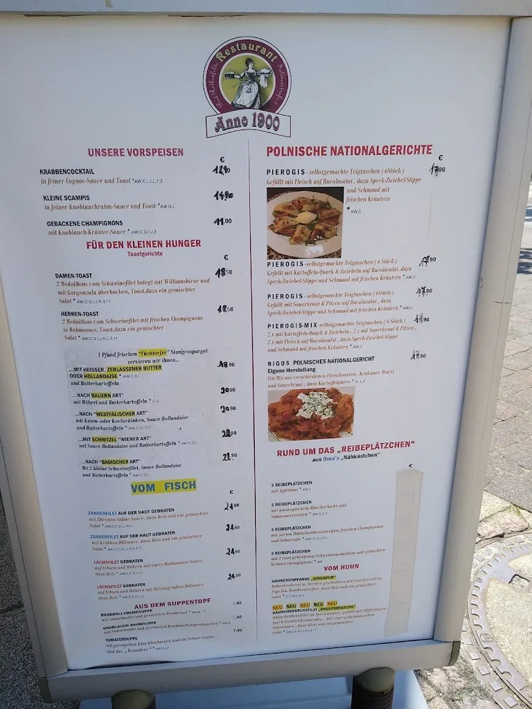 Menu_Gaststätte Anno 1900_Rothenfelde_image_2