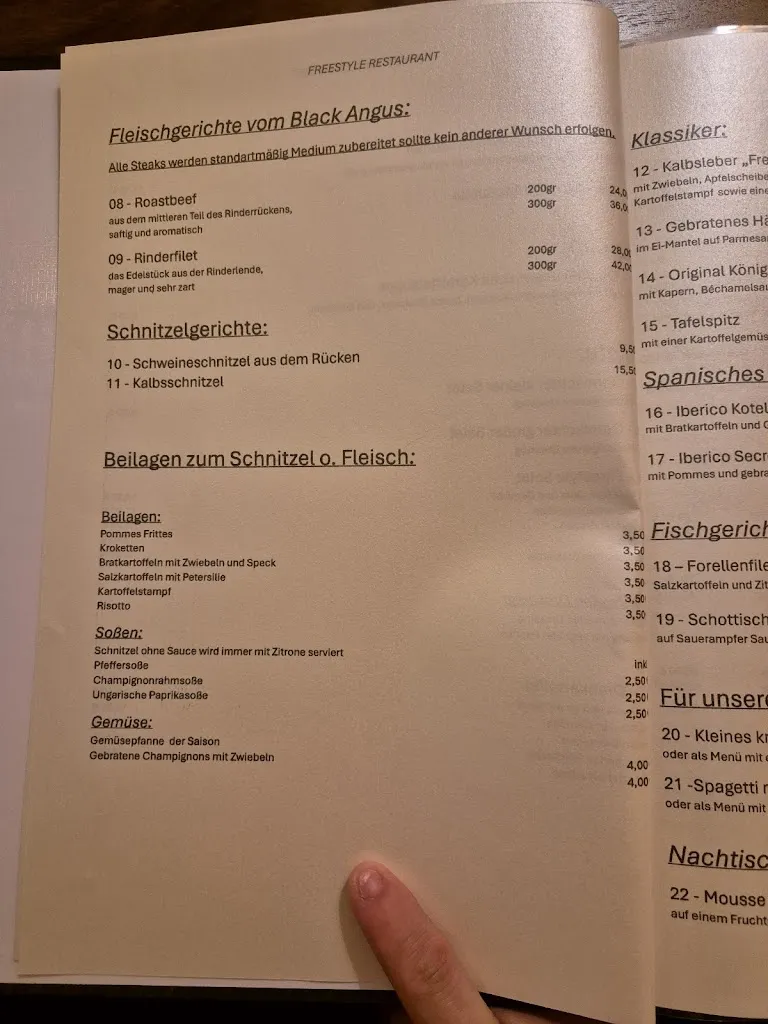 Menu_Freestyle Restaurant Bad Rothenfelde_Rothenfelde_immagine_4