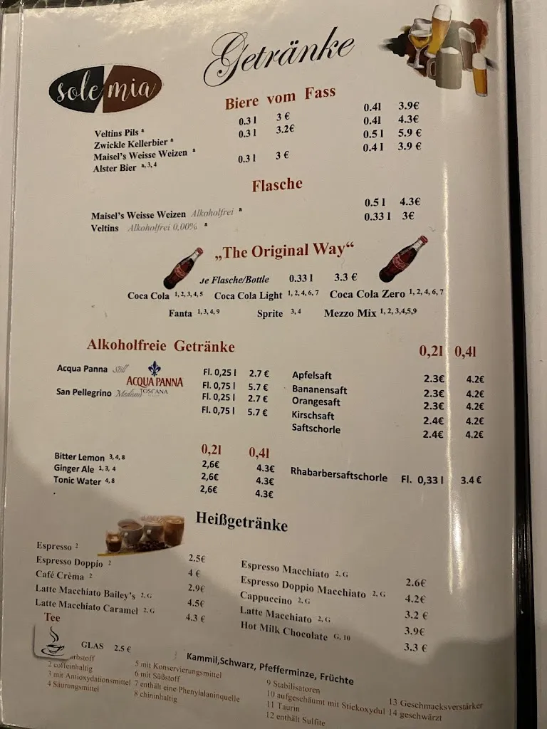 Menu_Restaurant Pizzeria Sole Mia_Rothenfelde_immagine_4