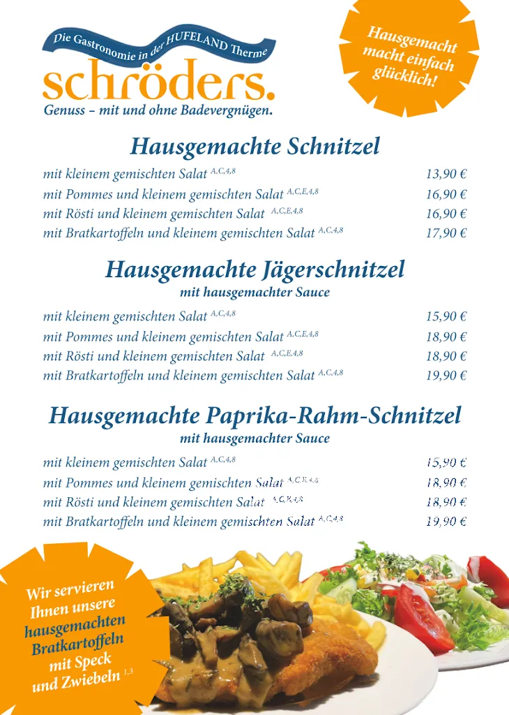 Menu_Schröders – Café · Restaurant · Biergarten_Pyrmont_image_1