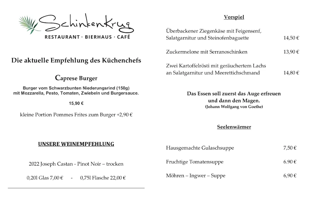 Menu_Schinkenkrug Bad Pyrmont GmbH u. Co. KG_Pyrmont_immagine_4